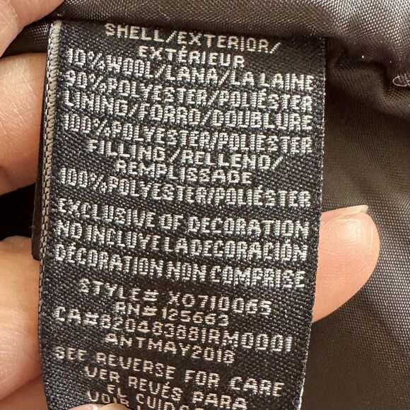 Ixtreme Outfitters Winter Parka Jacket Wool Blend Jacket Boys Size 3T Black - Picture 6 of 7